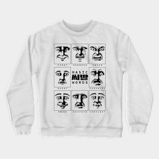 Various expressions of Sibal in Korean Dramas Crewneck Sweatshirt